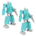Miniatyrbillede 7 af 8: 2 stk. Deformationsrobotlegetøj Deformationsrobotpen Adskillelig Elevstudie Papirvarer Grøn