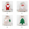 Miniatyrbilde 1 av 4: 30*40cm, 4 Stykker Store Julegaveposer med Snøring for Julegaver Enkel Innpakning Gaveposer for Festgaver -