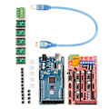 Miniatyrbillede 7 af 8: 3D-printertilbehør LCD-kontrolkort A4988-modul aluminiumblokterminal gør det selv-driver