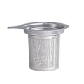 Miniatyrbillede 4 af 5: Te-si  med Ekstra Fint Net og Silikonlåg 304 Rustfrit Stål Løste  Te-infuser Steeper Kurvfilter til Tekande og Kop