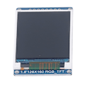 Miniatyrbild 8 av 8: 1,8 tums TFT LCD-skärm för ST7735-chip IPS-port 128x160P HD fullfärgsskärm 3,3V