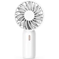 Miniatyrbilde 1 av 5: Mini Bærbar Vifte med 3 Justerbare Hastigheter, Oppladbart Batteri, Snor, Stille USB-Vifte for Hjem, Kontor