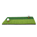 Miniatyrbillede 1 af 5: Golf græs måtte forhindre skridsikker bærbar slidstærk kort PP græs golf træningsmåtte til indendørs udendørs dobbelt farve