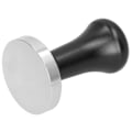 Miniatyrbilde 5 av 8: Kaffe Tamper Flat Bottom Pulver Håndpresse Hammer Kaffe Tilberedning Tilbehør Kjøkkenredskap Svart