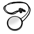 Miniatyrbillede 3 af 8: HSJ-928 Scuba Diving 360 Graders Justerbar Bakspejl med Lanyard Side Hængende Hule Vandsport Sikkerhedsudstyr TilbehørSort