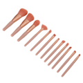 Miniatyrbillede 2 af 8: 12 stk. Makeup Børster Sæt Concealer Eyeliner Øjenbryn Kontur Bærbar Make Up Pensel