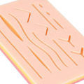 Miniatyrbild 8 av 8: Suture Practice Pad 3 lager mat silikon av livsmedelskvalitet luktfri hög simuleringsträningshudmodell för studenter lärare