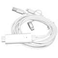 Pikkukuva 8 / 8: Kaapeliadapteri 3 in 1 HD-tila Laaja yhteensopivuus 1080P Ei asemaa vaadita High Definition Multimedia Interface -kaapeli 5V