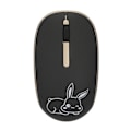 Miniatyrbillede 2 af 8: Trådløs Type C mus 1200DPI Mute Button USB Dual Receiver USB C Mus med sødt kaninmønster til Business Office
