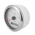 Pikkukuva 5 / 8: 85mm Marine Auto GPS -nopeusmittari Universaali Nopeusmittari 9-32V 7 Värisellä Taustavalolla Autolle Veneelle RV:lle Huviveneelle Valkoinen