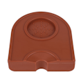 Miniatyrbillede 2 af 8: Sort Multifunktionel Fortykket Anti-Skrid Kaffe Tamper Holder Silikonepude Måtte (Brun)