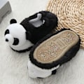 Miniatyrbild 3 av 5: Panda - Plyschdjur Tofflor 26/27 EU, Varma Bomullstofflor för 1-6 År Gamla Barn, Julklappar till Barn, Tecknad Panda Päls Inomhus Tofflor