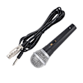 Miniatyrbilde 8 av 8: XLR-mikrofon med XLR til 1/4-tommers kabellydtilkobling Håndholdt mikrofon egnet for scenekaraoke-sang og opptak