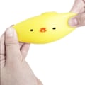 Pikkukuva 3 / 5: Sööt Chick Squishy Stressipallot - 6 kpl setti, Ahdistuksen Lievitykseen, Pehmeät ja Puristuskelpoiset Dumpling-Fidget-Lelut