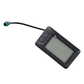 Miniatyrbild 3 av 8: 24V 36V 48V Elektrisk cykel LCD-display Universal cykeldisplaymätare med 5-stiftskontakt för elcykel skoter