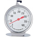 Miniatyrbilde 1 av 5: Kjøkkentermometer, rustfritt stål ovnstermometer 400 grader ovn matlagingstermometer med krok for oppheng eller stående i ovnen - 7 x 9 cm