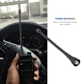 Miniatyrbillede 6 af 8: Walkie talkie radioantenne UHF passer til ICOM IC F4 IC F21 IC F24 IC F25