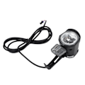 Pikkukuva 4 / 8: Sähköpyörän etuvalo DC12V - 72V LED-valo SM-liitin 2-nastainen Kestävä ABS Ebike-ajovalo sähköpyörälle