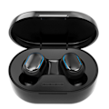 Pikkukuva 3 / 8: Langattomat Bluetooth-kuulokkeet 360 asteen surround-äänellä Ergonomiset Bluetooth-urheilukuulokkeet Musta