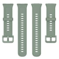 Miniatyrbilde 5 av 8: Smart Watch Replacement Band Grå Grønn Smart Watch Myk silikonrem for FIT2