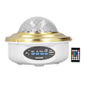 Miniatyrbild 6 av 8: Bluetooth-högtalare boll ljus RGB-festljus stjärnprojektor sovrumsmusikprojektionslampa för bröllop