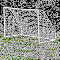 Miniatyrbillede 4 af 5: 3 Størrelser Fodboldnet Til Fodboldmål Junior Sportstræning (kun Fodboldnet) CoolWhite 1.8mx1.2mx0.3mx1m