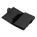 Miniatyrbillede 8 af 8: Pung i aluminiumlegering PU Anti Lost Ultra tynd ID kreditkortholder til Locator Tracking Device Carbon Fiber Sort