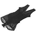 Miniatyrbillede 5 af 8: Buttock Lifting Tummy Control Body Shapewear Slimming Waist Trainer Girdle Bodysuit (Sort) M