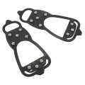 Miniatyrbilde 7 av 8: 1 par 8 tenner stegjern Anti Slip Ice Traction Cleats Sko grep for å gå på snø og isM