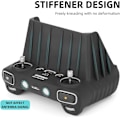 Miniatyrbillede 2 af 3: Sort silikoneetui med solskærm til DJI Innovations fjernbetjening (med skærm)