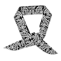 Miniatyrbild 6 av 8: MultiPurpose Ice Cool Scarf Snabbkylning Headscarf Iskall Scarf för utomhusaktiviteter (svart)