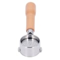 Pikkukuva 8 / 8: Portafilter 51mm 2 korvaa pohjaton kahvakahva ruostumaton teräs Delonghi ECO310 C1 -tyyppiin pyökki
