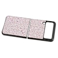 Pikkukuva 5 / 8: Kiiltävä Bling-puhelinkotelo Galaxy Z FLIP 3:lle, iskunkestävä taittuva matkapuhelimen suojakuori, vaaleanpunainen