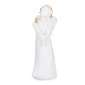 Miniatyrbillede 3 af 8: Engel Figur Ornament Harpiks Skulptureret Stue Hjem Indretning Desktop Håndværk Gave
