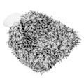 Miniatyrbillede 5 af 8: Bilvask Handske Ridsefast Mikrofiber Dobbeltsidet Rengøringsklud Blød Universal Sort