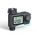 Miniatyrbillede 3 af 5: Kompakt Automatisk Digital Sprinkler Timer til Havevandingslange, Udendørs Hane, Drypbevanding og Græsplæne Vandingsystem