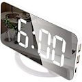 Miniatyrbild 1 av 5: Digital Väckarklocka, LED Digital Klocka, 6.5\" Digital Väckarklocka, Bordsklocka med Snooze, Väckarklocka för Barn, Justerbar Ljusstyrka, Sovrum, Rum