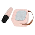 Pikkukuva 5 / 8: Mini Karaokelaitteet Kannettava Bluetooth-kaiutin Langattomalla Mikrofonilla Basso Diskanttisäädöllä Pinkki