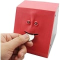 Miniatyrbilde 4 av 5: Red Face Bank Automatisk sparegris for barn