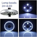 Pikkukuva 3 / 5: Umbrella Lights, Patio-varjon valo johdoton LED-varjon valo 3-tasoinen himmennys Johdoton LED-varjolamppu 28 superkirkkaalla LEDillä retkeilyyn