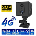 Pikkukuva 5 / 5: 3MP 4G SIM-kortti Minikamera Ihmisen tunnistuskamera 3000mAh Akku