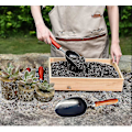 Miniatyrbild 2 av 5: Trädgårdsspade, Handspade för Trädgård, lämplig för Jord, Kompostflyttning, Plantering, Omplantering, Skopa av Djurfoder