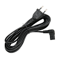 Pikkukuva 7 / 8: EU-pistokkeen uros IEC320 C7 naaraskaapeliin PVC-kuori vedenpitävä palosuojattu power EU Plug 100-250V 16,4ft