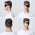 Miniatyrbillede 5 af 5: Justerbar Strabismus øjenplaster til venstre øje med piratdesign