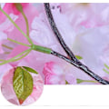 Miniatyrbillede 5 af 5: 2 stk. Kunstig Kirsebærblomst Guirlande Hængende Vinstok Fake Blomster Silke Guirlande 180 cm Længde til Hjemmet