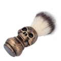 Pikkukuva 4 / 8: Miesten parranajoharja Creative Skeleton Shape -kahvalla Parranpuhdistus Hoito ParranajotyökaluGolden