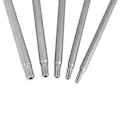 Pikkukuva 4 / 8: 5 kpl 150mm 1/4" kuusiovarsi T10-T30 magneettinen turvatähti BST ruuvimeisselin kärkisarja
