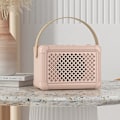 Pikkukuva 2 / 5: Mini Vintage Langaton Musiikkikaiutin Superbassoilla ja Stereokaiuttimella, 5.0 Bluetooth, Handsfree-puhelut