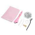 Miniatyrbilde 5 av 8: Hotfix Rhinestones Set Bærbar Oppbevaringsboks Rask Oppvarming DIY Making Rhinestone Applicator Kit Bred Spenning 110 til 220V EU-plugg