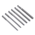 Pikkukuva 2 / 4: Kuusikulmaisten ruuvimeisselikärkien 6-osainen sarja 100 mm (2,5/3/4/5/6/8 mm)